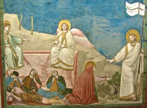 Giotto, Gesù Risorto e Maria Maddalena
