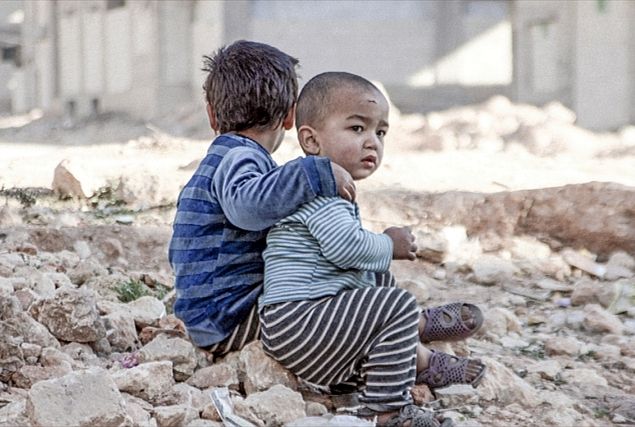 Iacomini, unicef: «ad aleppo è in corso un genocidio di bambini ... Immagini di bambini