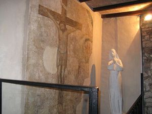 Crocifisso dinanzi al quale, secondo una tradizione, santa Rita si ritrovò stimmatizzata